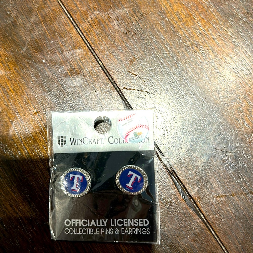 WinCraft Collection official Licensed earrings official Major League Baseball